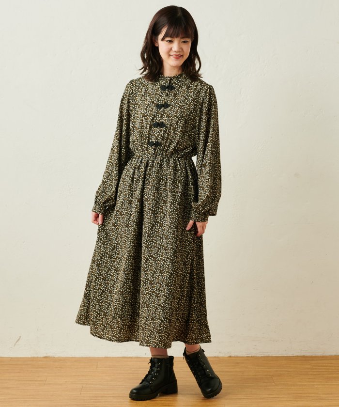 セール 50 Off 小花柄チャイナ釦プチハイワンピース オリーブデオリーブ Olive Des Olive Magaseek セール 50 Off 小花柄チャイナ釦プチハイワンピース オリーブデオリーブ Olive Des Olive Magaseek