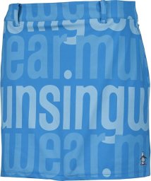 Munsingwear(マンシングウェア)/【ENVOY/エンボイ】ストレッチトリコットロゴプリントスカート（38cm丈/インナーパンツ付き）【アウトレッ/ブルー系