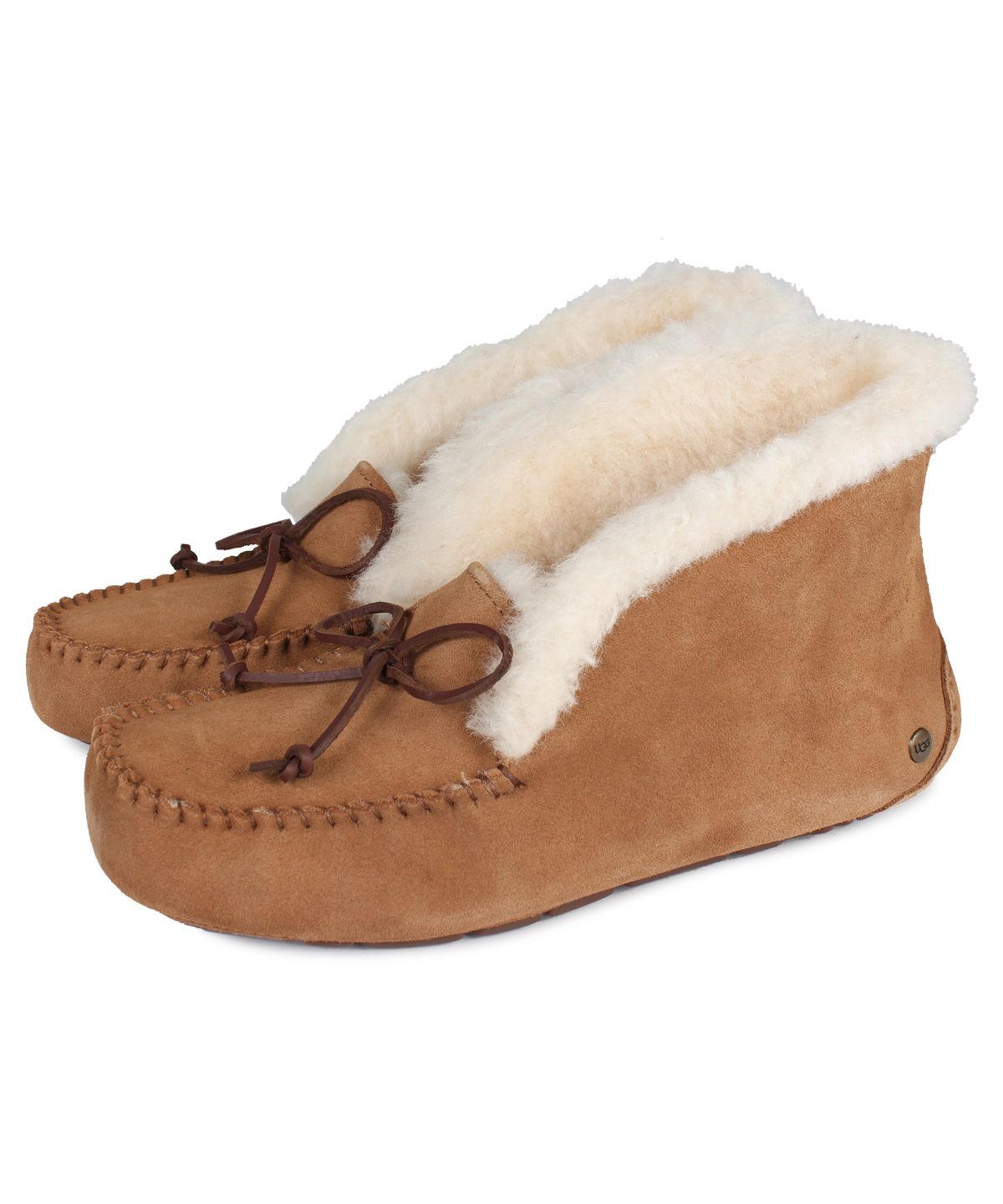 絶妙なデザイン UGG アレーナ ショートブーツ モカシン ボア ALENA 