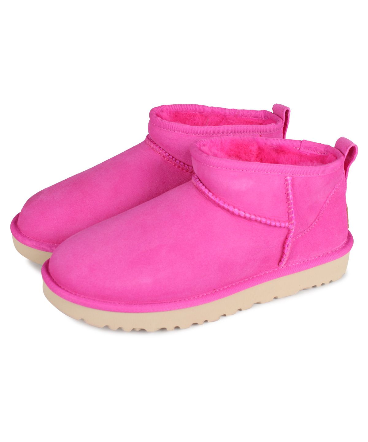 UGG クラシックミニ ピンクムートンブーツ