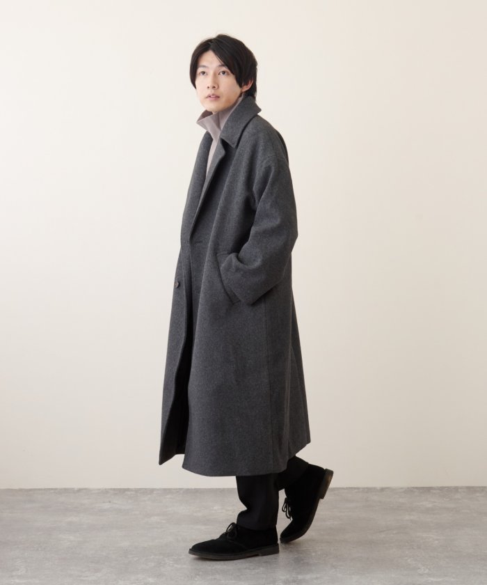 セール Levendis メンズ チェスターコート オーバーサイズ Free Levendis Levendis Magaseek