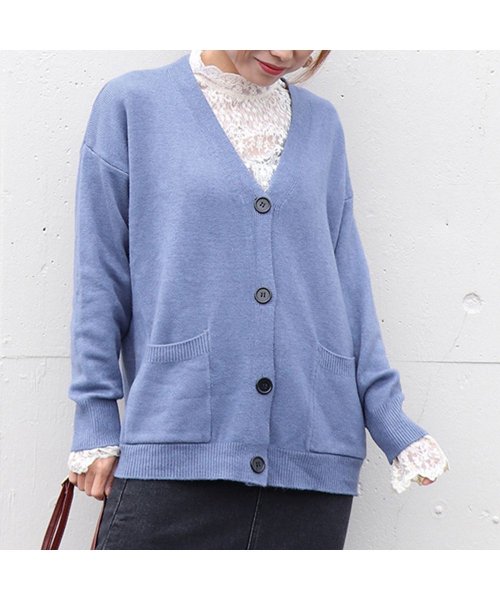セール ニットカーディガン レディース ゆったり ミニミニストア Miniministore Magaseek