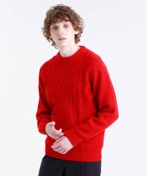 ニット セーター レッド 赤色 のメンズファッション通販 Magaseek