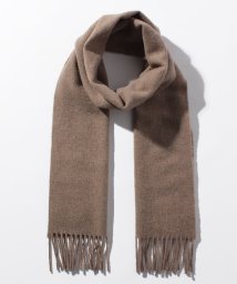 Johnstons(ジョンストンズ)/【JOHNSTONS】Plain Scarf　マフラー　WD000033/ベージュ