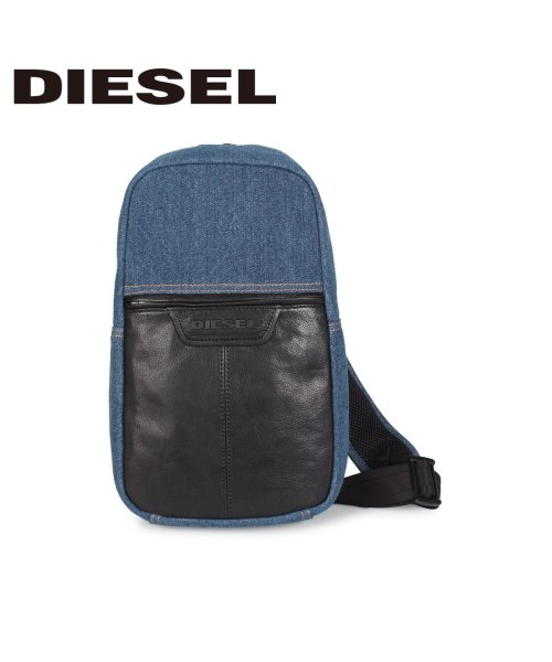 ディーゼル Diesel バッグ ボディバッグ ショルダーバッグ メンズ デニム F Suse Mono Mr Cross Body Bag ブルー X073 ディーゼル Diesel Magaseek