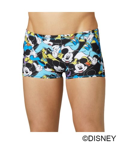 【ディズニー】”ミッキーマウス”デザイン ジュニアタフスーツ ショートレッグ