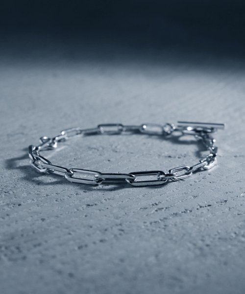 MAISON mou(メゾンムー)/【YArKA/ヤーカ】silver925 long oval chain bracelet [LVO]/オーバルチェーンミックスブレスレット シルバー925 /シルバー