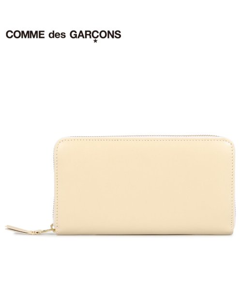 COMME des GARCONS(コムデギャルソン)/コムデギャルソン COMME des GARCONS 財布 長財布 メンズ レディース ラウンドファスナー 本革 CLASSIC WALLET オフ ホワイト /オフホワイト
