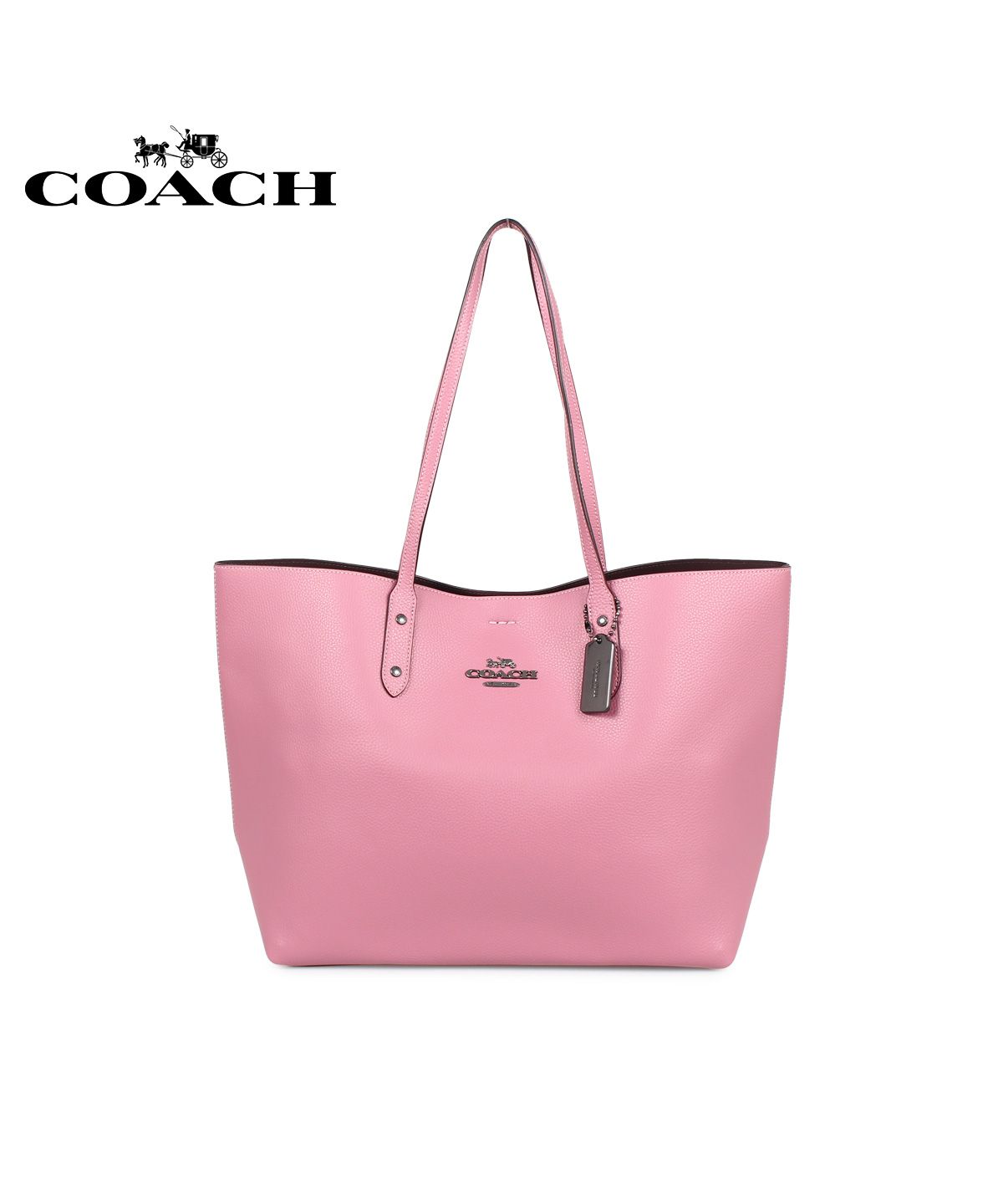 coach トートバック　ピンク