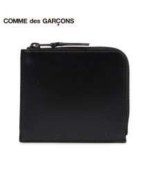 COMME des GARCONS/コムデギャルソン COMME des GARCONS 財布 ミニ財布 メンズ レディース L字ファスナー 本革 VERY BLACK WALLET ブラック 黒/503030198