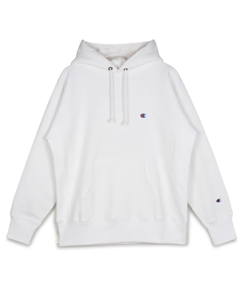 CHAMPION(チャンピオン)/チャンピオン Champion リバースウィーブ パーカー スウェット プルオーバー メンズ レディース REVERSE WEAVE PULLOVER HOOD/ホワイト