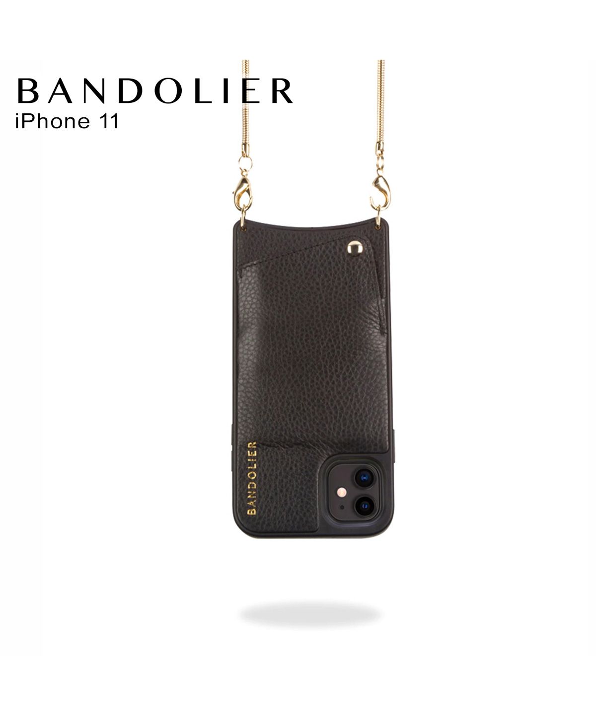 BANDOLIER バンドリヤー ベリンダ ゴールド iPhone11 ケース スマホ 携帯 ショルダー アイフォン メンズ レディース  BELINDA GOL