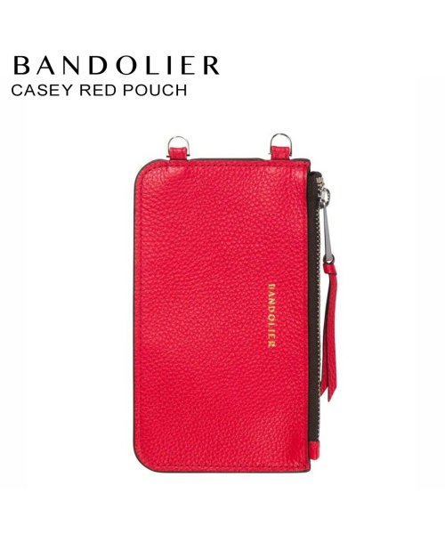 セール Bandolier バンドリヤー ポーチ スマホ 携帯 レディース Casey Red Pouch レッド cas バンドリヤー Bandolier Magaseek