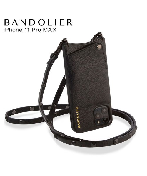 BANDOLIER(バンドリヤー)/BANDOLIER バンドリヤー サラ ブラック iPhone11 Pro MAX ケース スマホ 携帯 ショルダー アイフォン メンズ レディース SARAH/その他