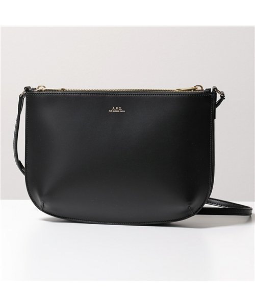 セール A P C アーペーセー Apc Pxawv F61404 Sac Sarah レザー ショルダーバッグ ポシェット 鞄 Lzz Noir レディース 503679250 アーペーセー A P C Magaseek