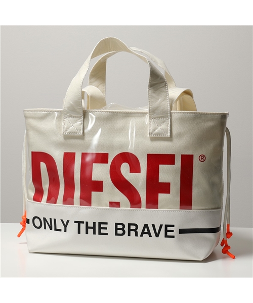 【DIESEL(ディーゼル)】X07355 PS617 ASTI トートバッグ キャンバス ビニールバッグ ハンドバッグ ショッピングバッグ ロゴ 鞄  H051