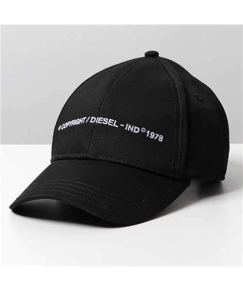 【DIESEL(ディーゼル)】00SHI0 0NAUI COMIXI ベースボールキャップ 帽子 ロゴ刺繍 900 メンズ