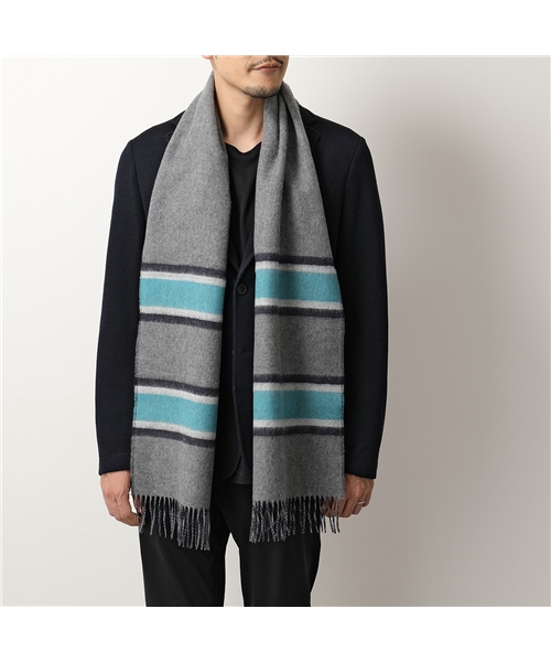 プレゼント付きJohnstonsメリノウールとカシミヤのストール awasser.com