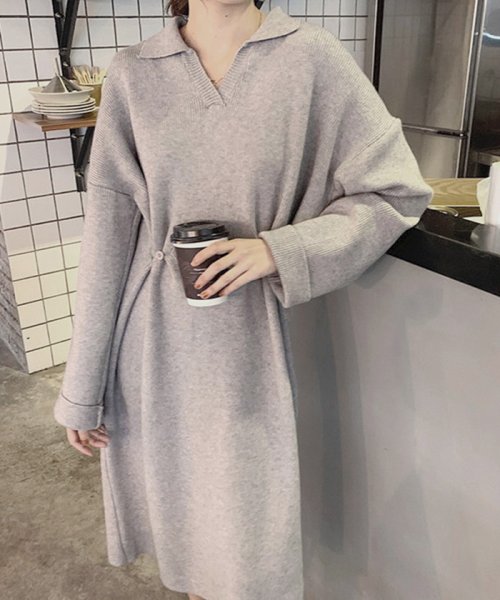 クーポン セール 25 Off リブニットワンピース レディース ゆったり ロングワンピース 襟付き 長袖ワンピース 膝下 大人 セーターワンピース 無地 ミニミニストア Miniministore Magaseek クーポン セール 25 Off リブニットワンピース レディース ゆったり ロングワンピース 襟付き 長袖ワンピース 膝下 大人 セーターワンピース 無地 ミニミニストア Miniministore Magaseek