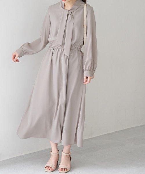 セール ロペピクニック Rope Picnic ボウタイツイルワンピース Magaseek