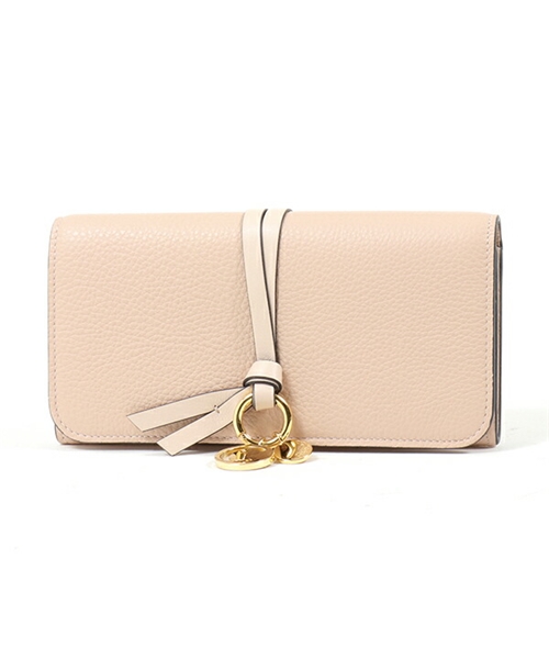 ススメです Chloe - Chloe クロエ アルファベット レザー 二つ折り長