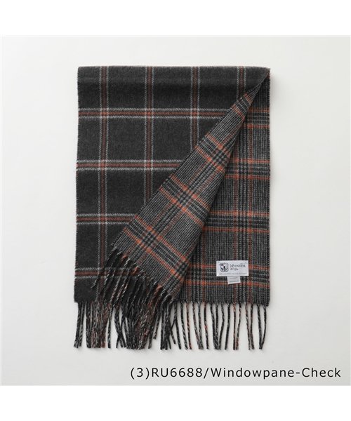 セール Johnstons ジョンストンズ Wa リバーシブル カシミヤ ストール マフラー チェック柄 Wa0000 メンズ レディース ジョンストンズ Johnstons Magaseek