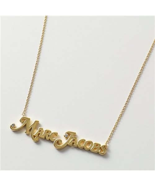 セール Marc Jacobs マークジェイコブス M The Small Mj Nameplate ネックレス ペンダント ラインストーン ロゴ マークジェイコブス Marc Jacobs Magaseek