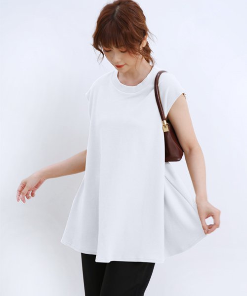 レディースファッション通販 トップス ノースリーブ ブラウス レディース Tシャツ ボートネック ワッフル生地 おしゃれ ゆったり 大きいサイズ 無地 ドゥーベル Doux Belle Magaseek レディースファッション通販 トップス ノースリーブ ブラウス レディース Tシャツ ボートネック ワッフル生地 おしゃれ ゆったり 大きいサイズ 無地 ドゥーベル Doux Belle Magaseek