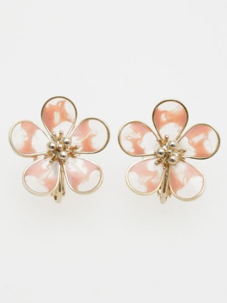 カヤ にじみ色花イヤリング 7kxz0603 カヤ Kaya Magaseek