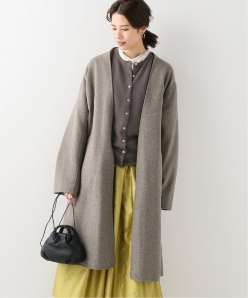 セール Iena Avec Mantecoノーカラーコート 503702994 イエナ Iena Magaseek