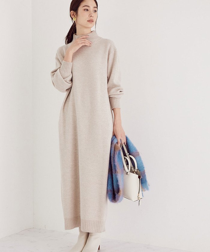 セール ハイネックニットワンピース ロペ Rope Magaseek