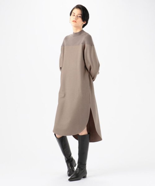 セール 40 Off ウールニットコンビ ハイネックワンピース Macphee Macphee Magaseek