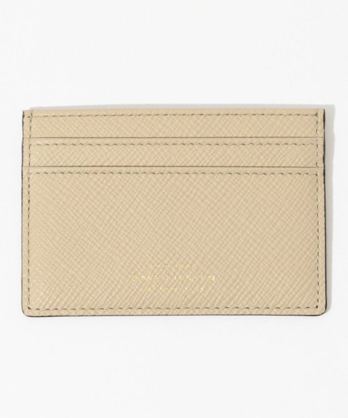 TOMORROWLAND GOODS(TOMORROWLAND GOODS)/SMYTHSON フラットカードホルダー/41ライトベージュ