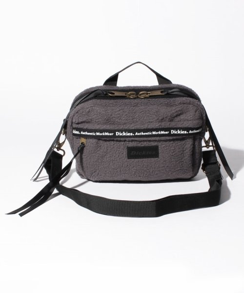 Dickies(Dickies)/BOA FREECE SHOULDER BAG/グレー