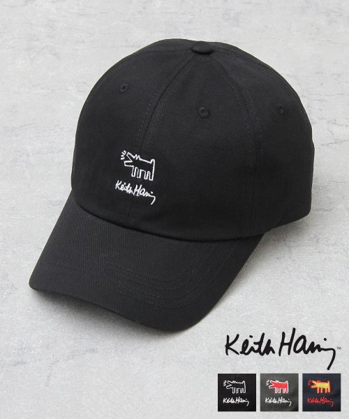 セール Keith Haring キースへリング キャンバスキャップ ローキャップ 犬 エーエムエスセレクト Ams Select Magaseek