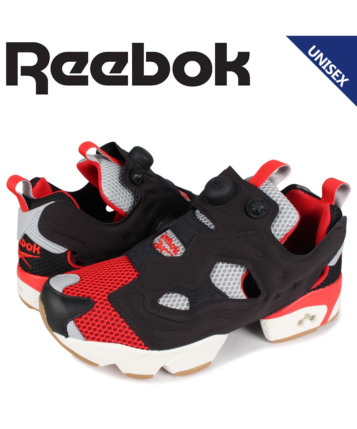 【新品】Reebok リーボック ポンプフューリー  白×赤 29cm