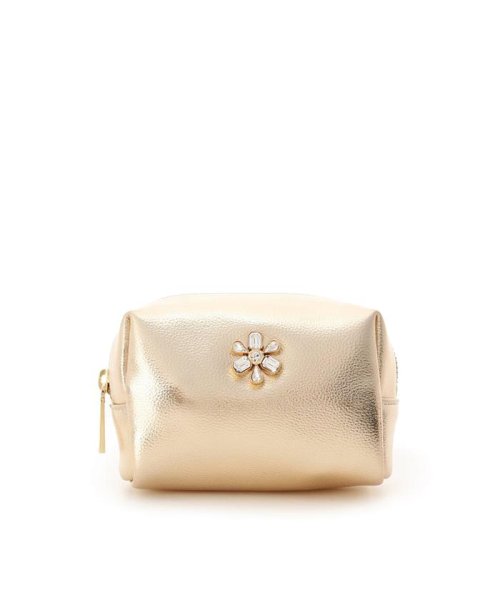 ビジューモチーフ付きポーチ 大サイズ サマンサタバサ Samantha Thavasa Magaseek ビジューモチーフ付きポーチ 大サイズ サマンサタバサ Samantha Thavasa Magaseek