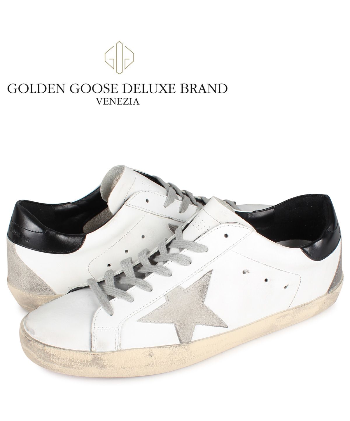 ゴールデングース Golden Goose スーパースター スニーカー メンズ SUPERSTAR ホワイト 白 GMF00102F000318