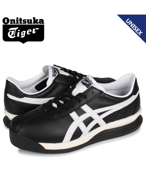 オニツカタイガー Onitsuka Tiger タイガー コルセア スニーカー メンズ レディース Tiger Corsair Ex ブラック 黒 11a5 オニツカタイガー Onitsukatiger Magaseek