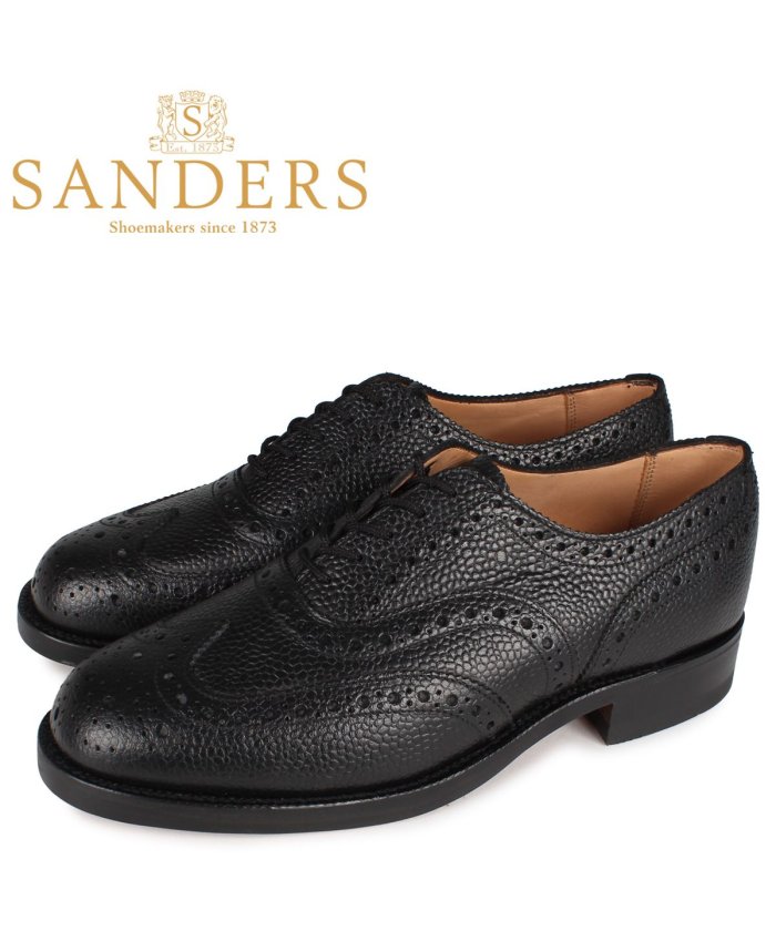 セール Sanders サンダース シューズ ウィングチップ ハイランド ブローグ 靴 メンズ ビジネス Braemar Highland Brogue Shoe Fワ サンダース Sanders Magaseek