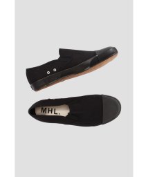 MHL.(エムエイチエル)/SLIPON SHOE/BLACK