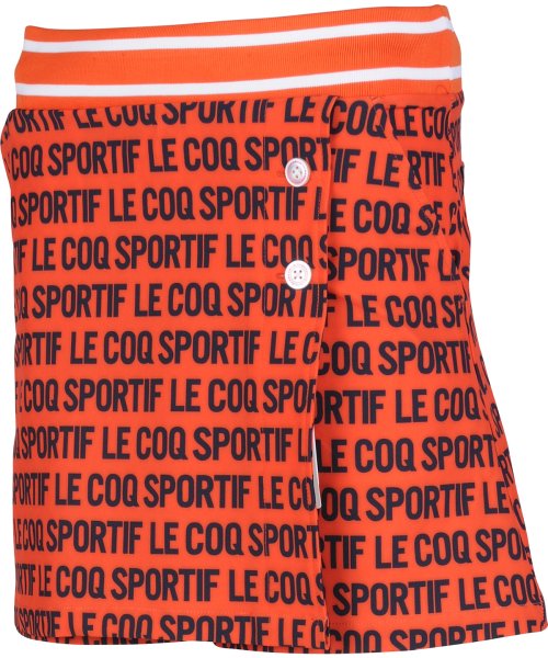 le coq sportif GOLF (ルコックスポルティフ（ゴルフ）)/キュロットスカート【アウトレット】/オレンジ系