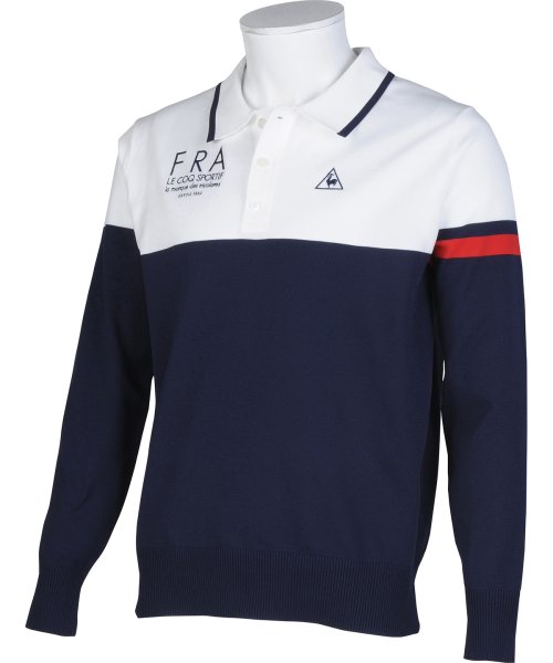 le coq sportif GOLF (ルコックスポルティフ（ゴルフ）)/長袖シャツセーター【アウトレット】/ネイビー系