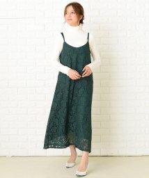 Lace Ladies/レースデザインキャミワンピースドレス/503711282