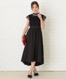 Lace Ladies(レースレディース)/フィッシュテール ノースリーブワンピース・ドレス/ブラック