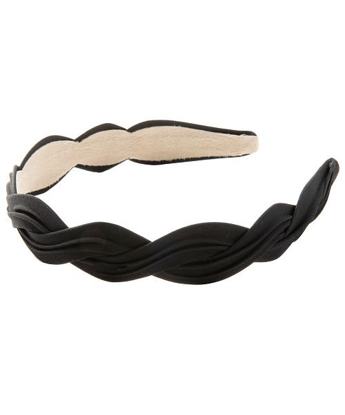 旬なアクセントをプラスする大人色ツイストカチューシャ クリームドット Cream Dot Magaseek