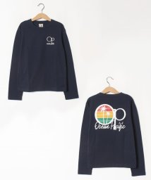 Ocean Pacific Kids(オーシャンパシフィック　キッズ)/【OP】ナガソデ Tシャツ/ネイビー