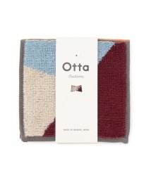 VIS(ビス)/【Otta】ハーフタオルハンカチ/ワイン系（67）