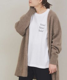 Rouge vif la cle(ルージュヴィフラクレ)/Salut! ロゴ半袖Tシャツ/ホワイト