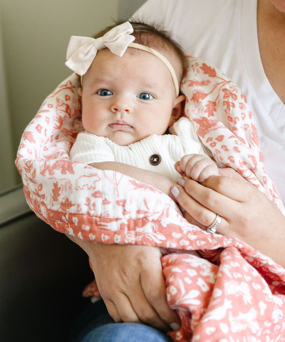 saranoni サラノニ バンブーモスリン4重キルト バイホープ ワイルド ウッド(503716080) サラノニ(saranoni